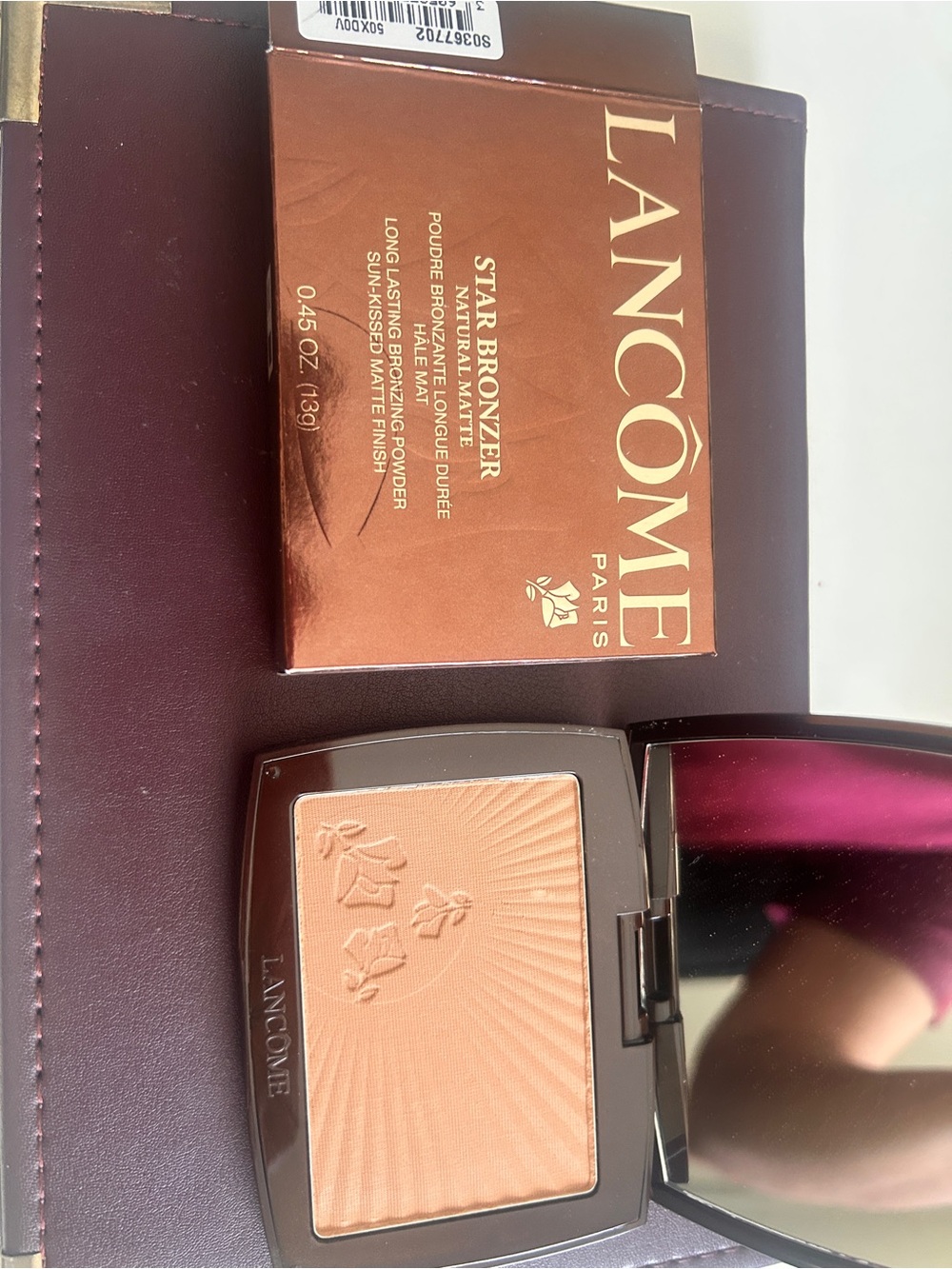 Lancome Star Bronzer Matte Bronzing Powder - Peachy Tan Shade 02 Sunkiss